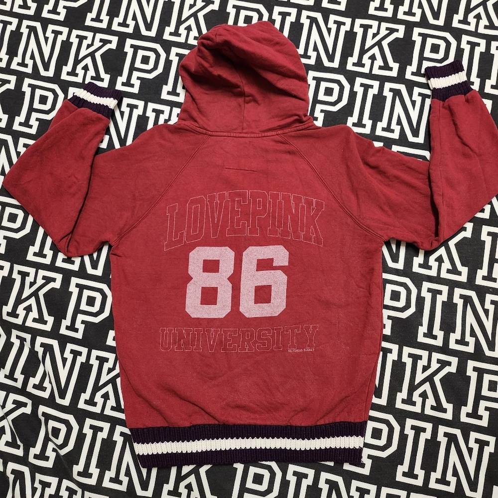 #195 VS Pink Vintage Pull Over Hoodie ❤️